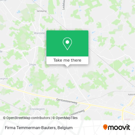 Firma Temmerman-Bauters map