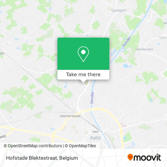 Hofstade Blektestraat map