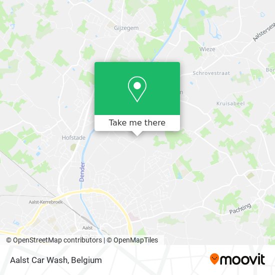 Aalst Car Wash map