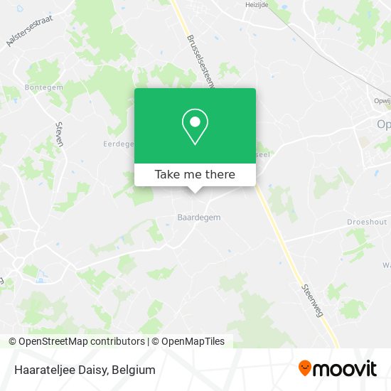 Haarateljee Daisy map