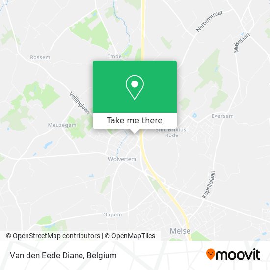 Van den Eede Diane plan