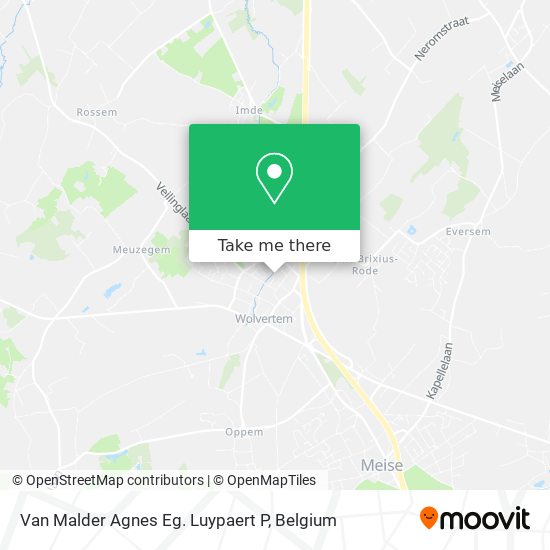 Van Malder Agnes Eg. Luypaert P map