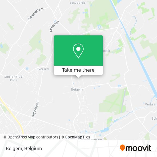 Beigem map