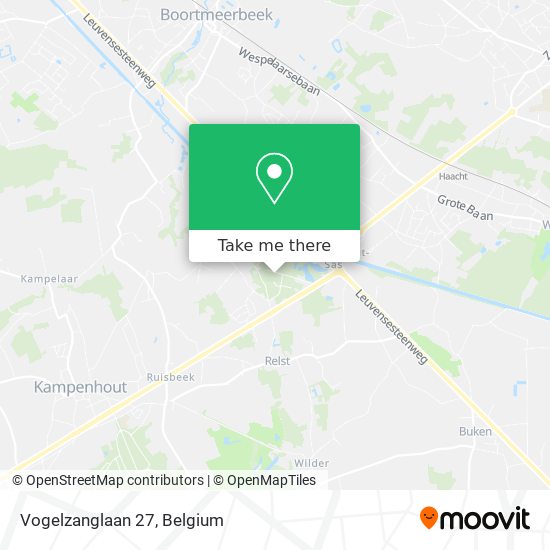 Vogelzanglaan 27 plan