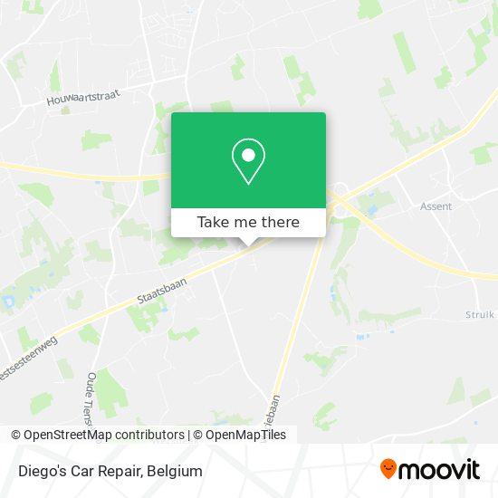 Diego's Car Repair map