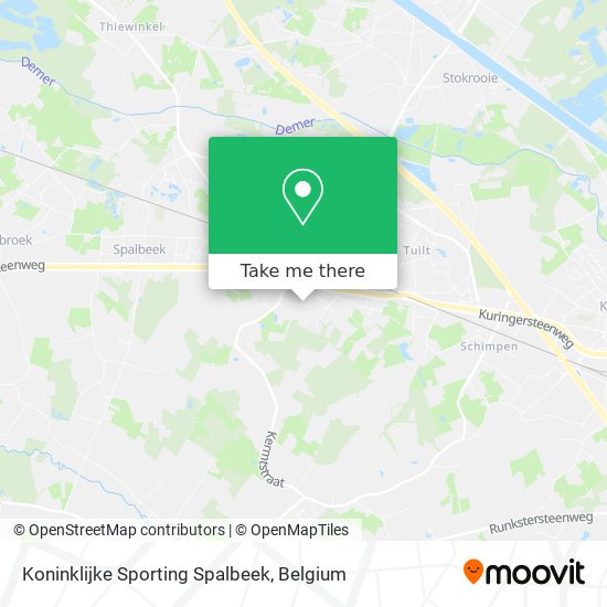 Koninklijke Sporting Spalbeek map