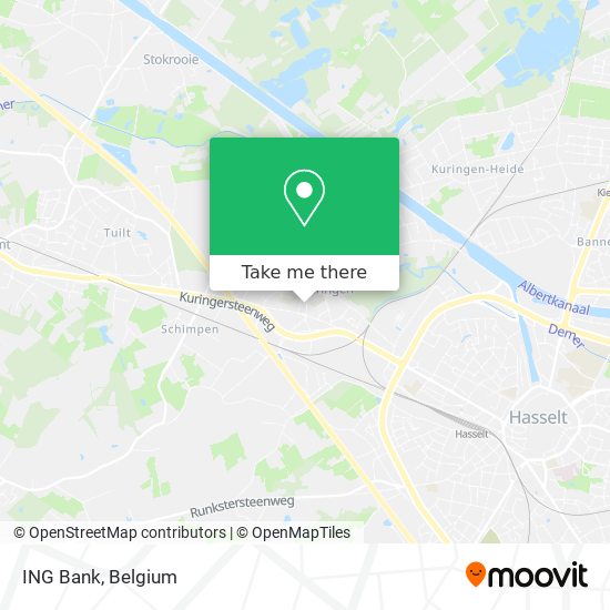 ING Bank map