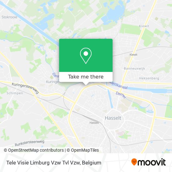 Tele Visie Limburg Vzw Tvl Vzw map
