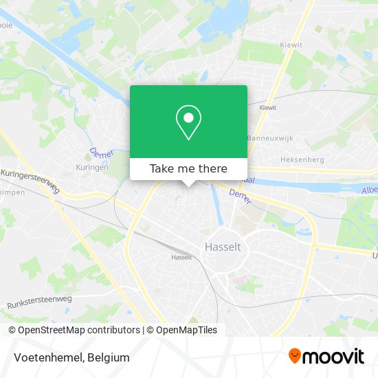 Voetenhemel map