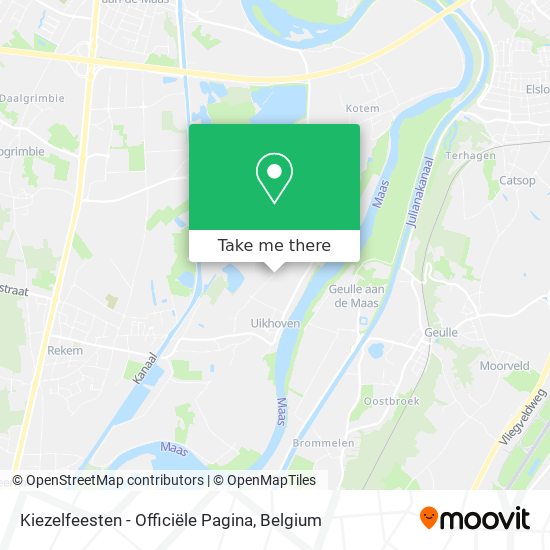 Kiezelfeesten - Officiële Pagina map
