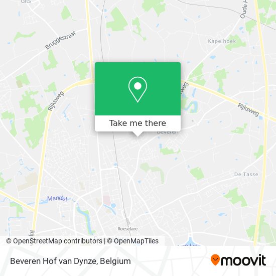 Beveren Hof van Dynze map