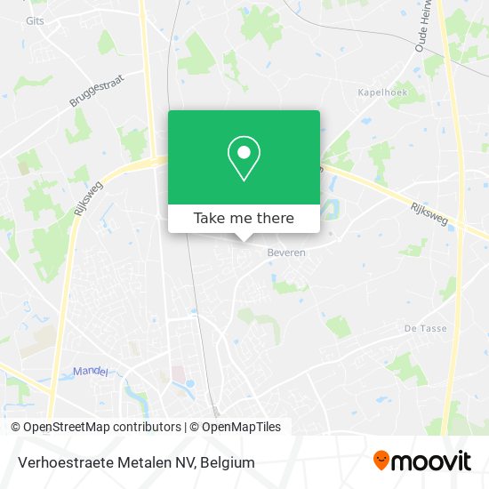 Verhoestraete Metalen NV map