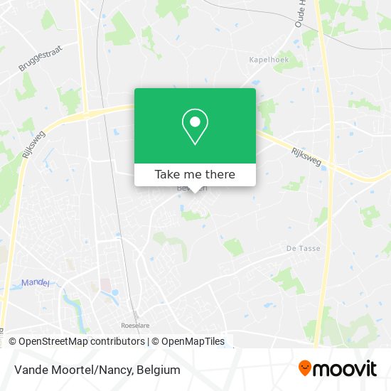 Vande Moortel/Nancy map