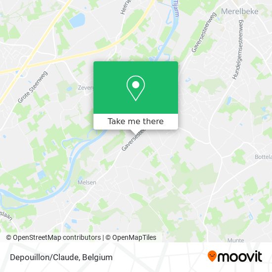 Depouillon/Claude map