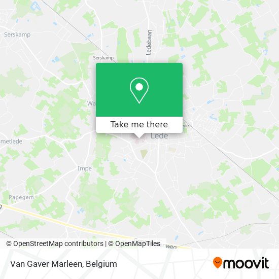 Van Gaver Marleen map