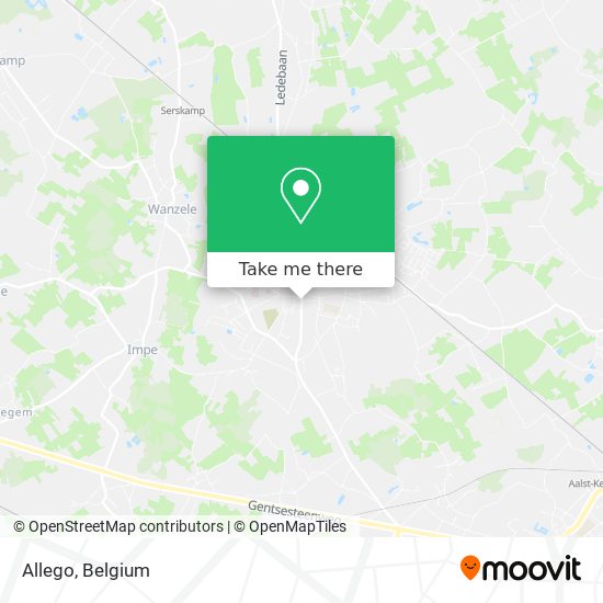 Allego map