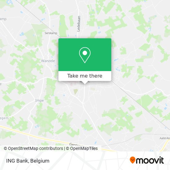 ING Bank map