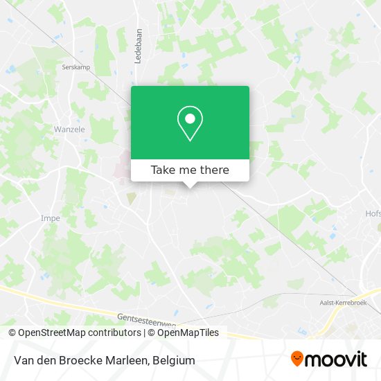 Van den Broecke Marleen map