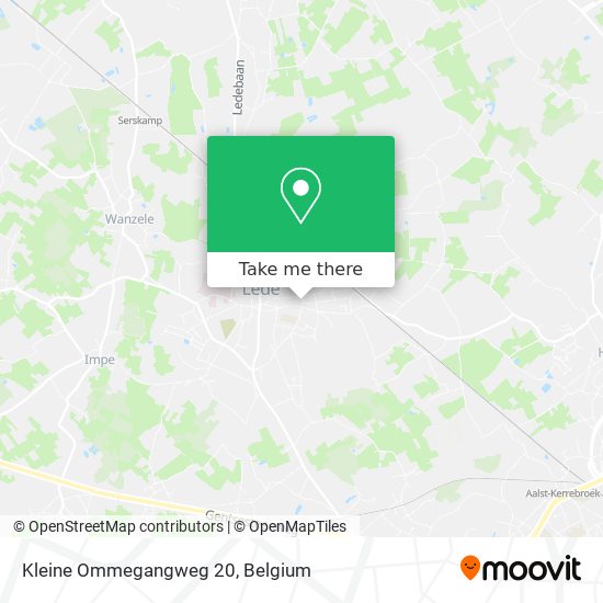 Kleine Ommegangweg 20 plan