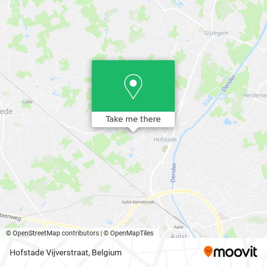 Hofstade Vijverstraat map