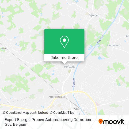 Expert Energie Proces-Automatisering Domotica Gcv map