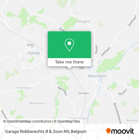 Garage Robberechts R & Zoon NV map