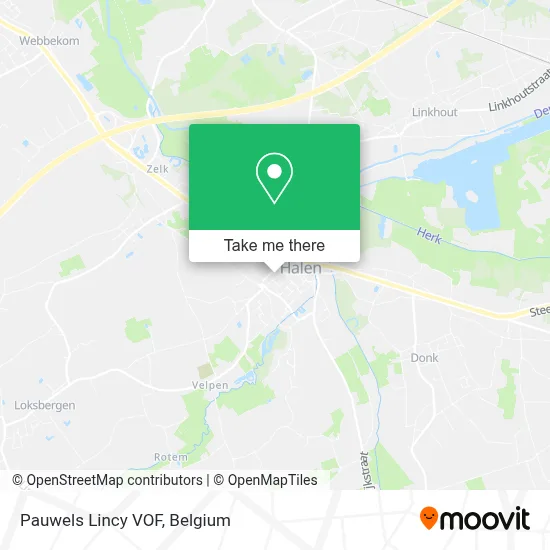 Pauwels Lincy VOF map