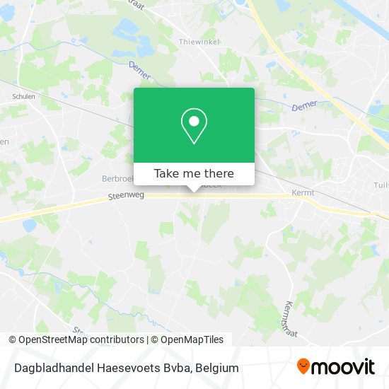 Dagbladhandel Haesevoets Bvba plan