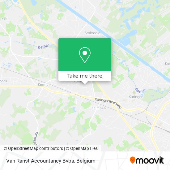 Van Ranst Accountancy Bvba map