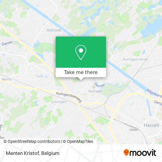 Menten Kristof map