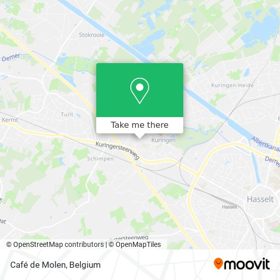 Café de Molen map
