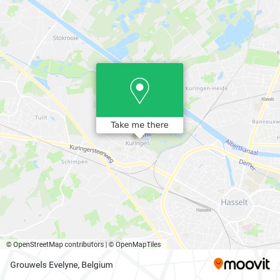 Grouwels Evelyne map