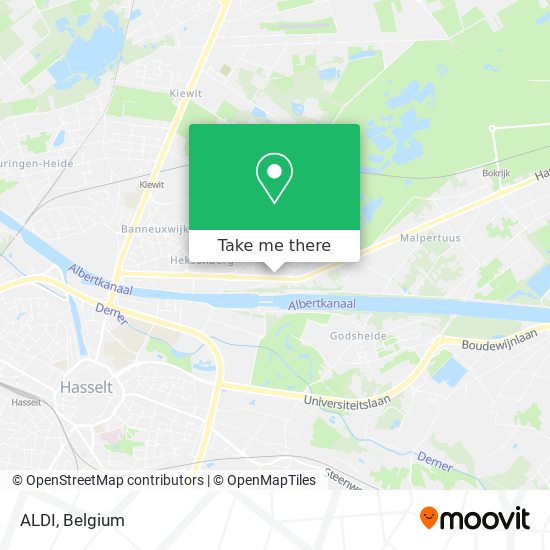 ALDI map