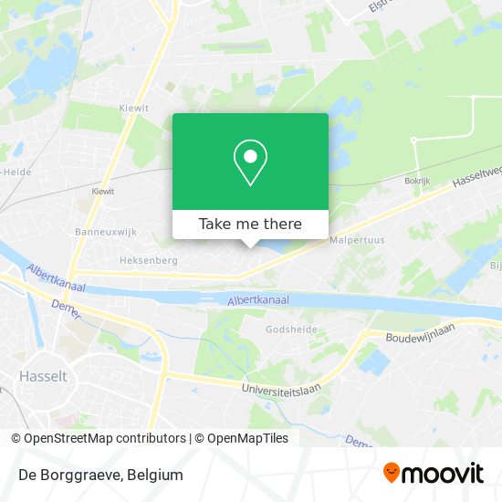 De Borggraeve map