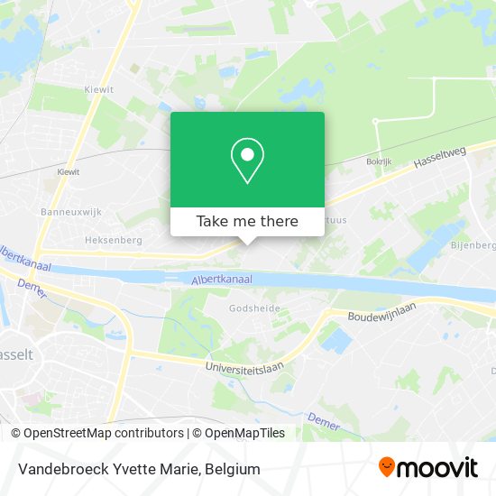 Vandebroeck Yvette Marie map