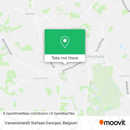 Vansevenandt Stefaan Georges map