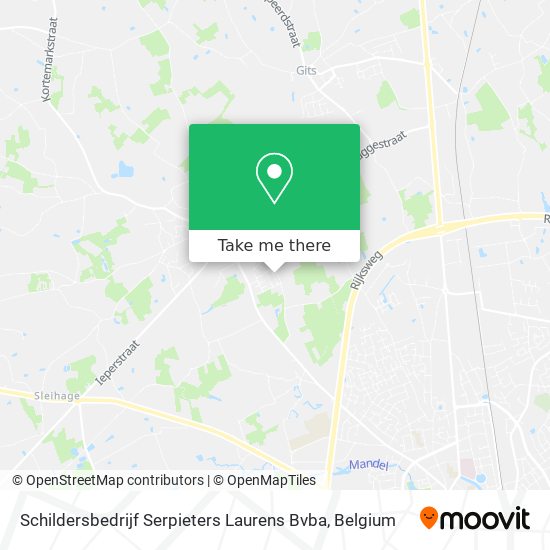 Schildersbedrijf Serpieters Laurens Bvba map