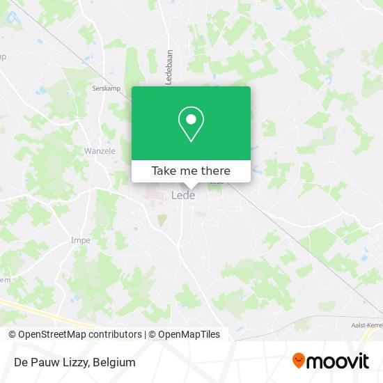 De Pauw Lizzy map