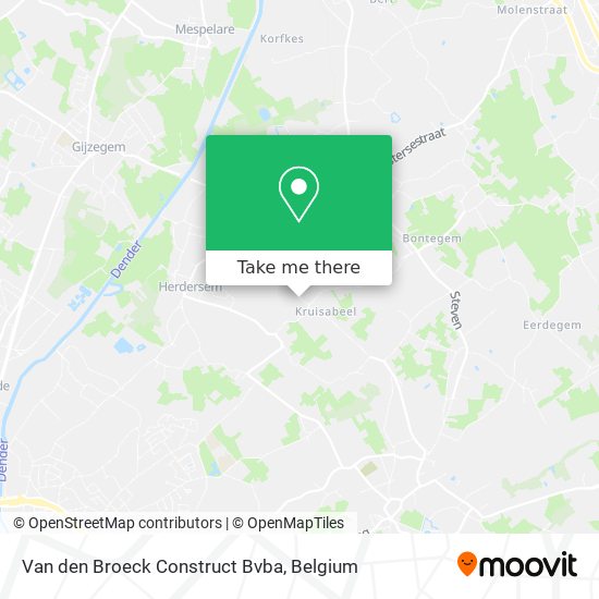 Van den Broeck Construct Bvba plan