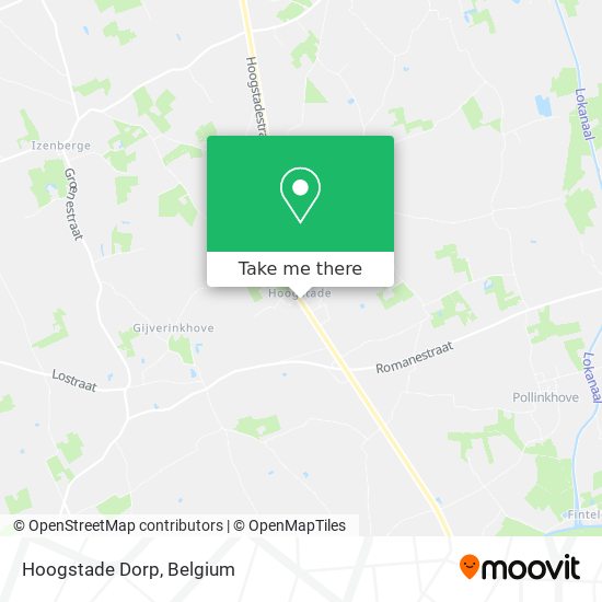 Hoogstade Dorp map