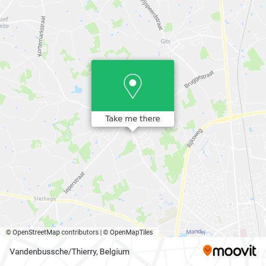 Vandenbussche/Thierry map