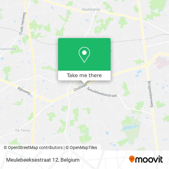 Meulebeeksestraat 12 map