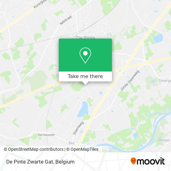 De Pinte Zwarte Gat plan