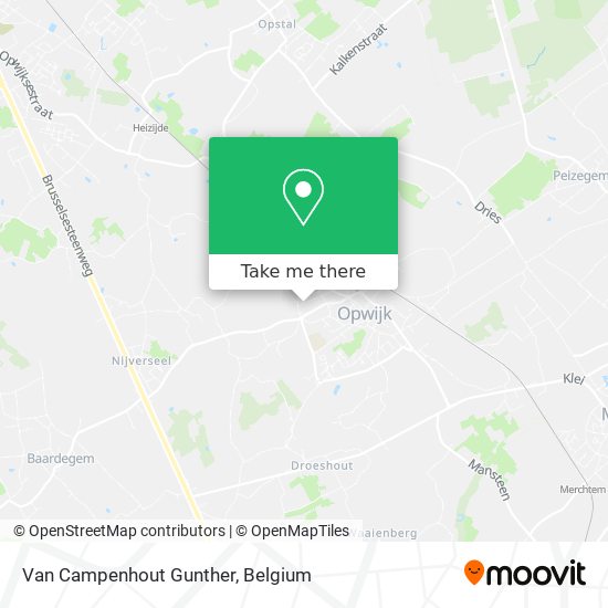 Van Campenhout Gunther map