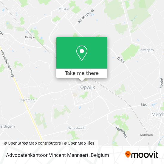 Advocatenkantoor Vincent Mannaert plan