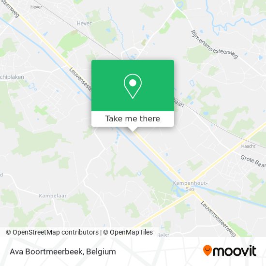 Ava Boortmeerbeek map