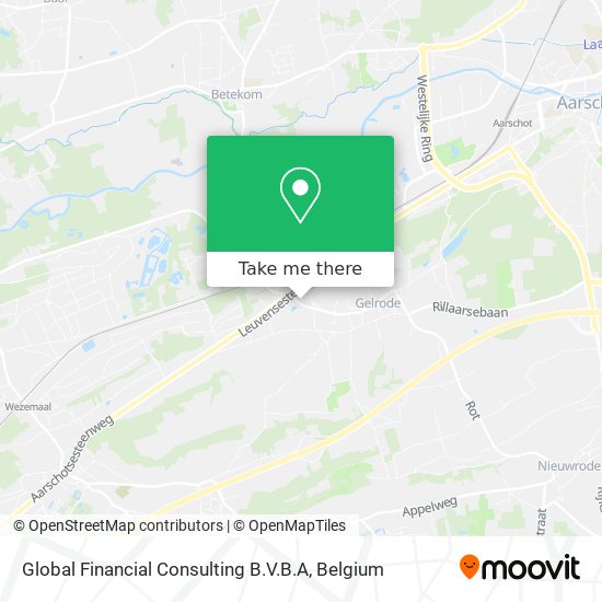 Global Financial Consulting B.V.B.A map