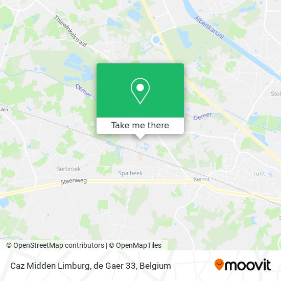 Caz Midden Limburg, de Gaer 33 map