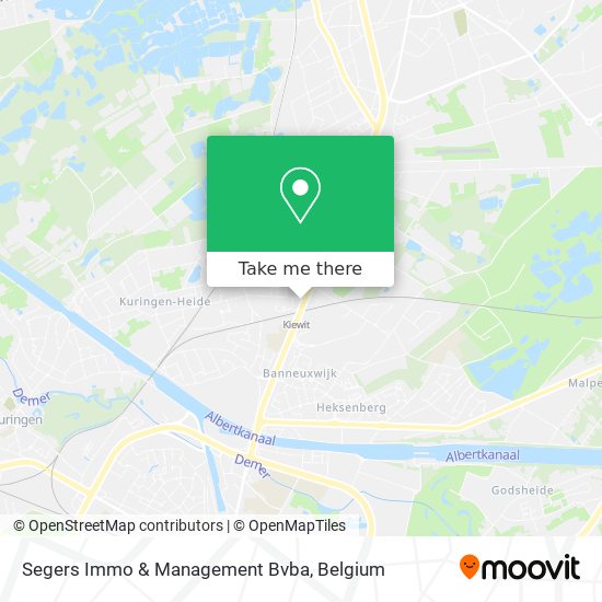 Segers Immo & Management Bvba map