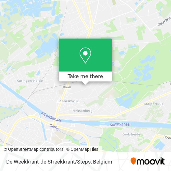 De Weekkrant-de Streekkrant / Steps map